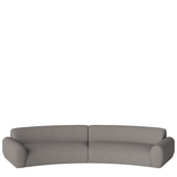 Núvol 2 curved corners sofa