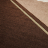 Golden Brown Earth Handtuft rug