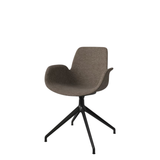 Seed darbo kėdė su porankiais ir audiniu