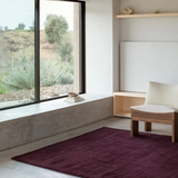 Dark Burgundy Karma Wool rug