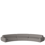 Núvol Curved 3 modules with corners sofa