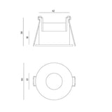 Zimed ceiling lamp
