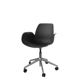 Seed darbo kėdė su porankiais ir ratukais