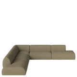 Núvol 5-module sofa with open corners