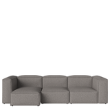 Cosima Nest tirjų mažų modulių sofa su šezlongu