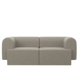 Tori dviejų modulių sofa
