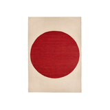 Topo red rug