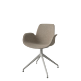 Seed darbo kėdė su porankiais ir audiniu