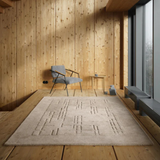 Oat Symmetry rug
