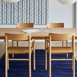 Vibrant Blue – Earth Bamboo rug