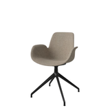 Seed darbo kėdė su porankiais ir audiniu