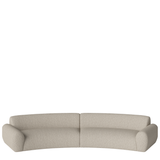 Núvol 2 curved corners sofa