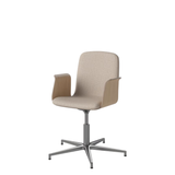 Palm upholstered Office Chair with armrests