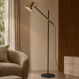 Hood floor lamp