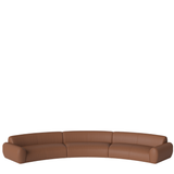 Núvol Curved 3 modules with corners sofa