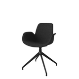 Seed darbo kėdė su porankiais ir audiniu