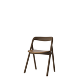 Fenri Dining chair with leather upholstery