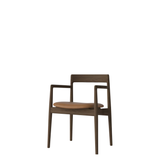 Calma Dining Chair with Leather Upholstery
