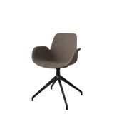 Seed darbo kėdė su porankiais ir audiniu