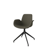 Seed darbo kėdė su porankiais ir audiniu