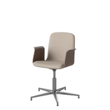 Palm upholstered Office Chair with armrests