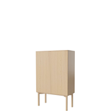 Silent mediniu pagrindu aukšta spintelė