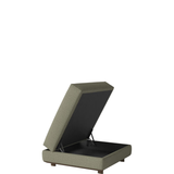 Gest pufas su daiktadėže