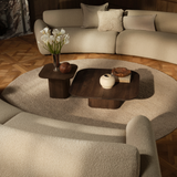 Núvol 2 curved corners sofa