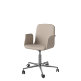 Palm upholstered Office Chair with armrests