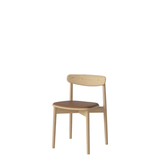 Merge Dining Chair with Leather Upholstery