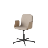 Palm upholstered Office Chair with armrests