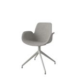 Seed darbo kėdė su porankiais ir audiniu