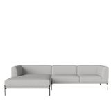 Caisa sofa su šezlongo moduliu