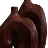 Ni carved vase