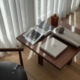 Plinth coffee table