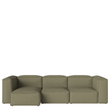 Cosima Nest tirjų mažų modulių sofa su šezlongu