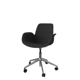 Seed darbo kėdė su porankiais ir audiniu