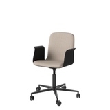 Palm upholstered Office Chair with armrests