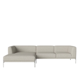 Caisa sofa su šezlongo moduliu