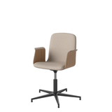 Palm upholstered Office Chair with armrests