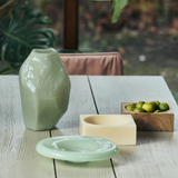 Gemstone vase