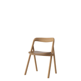 Fenri Dining chair with leather upholstery