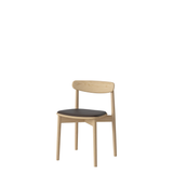 Merge Dining Chair with Leather Upholstery