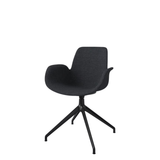 Seed darbo kėdė su porankiais ir audiniu