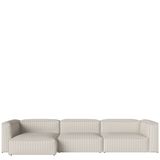 Cosima Nest 3 modules with large chaise longue