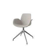 Seed darbo kėdė su porankiais ir audiniu