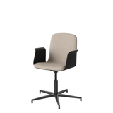 Palm upholstered Office Chair with armrests