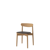 Merge Dining Chair with Leather Upholstery