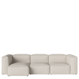 Cosima Nest tirjų mažų modulių sofa su šezlongu