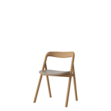 Fenri Dining chair with leather upholstery